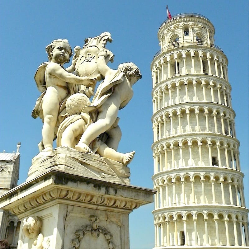 Leaning-Tower Pisa, Tuscany, Italy