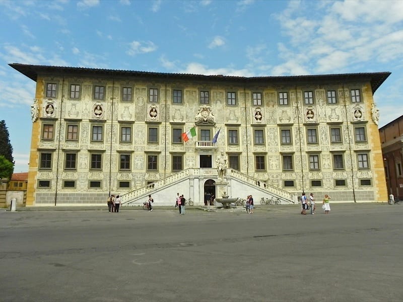 Photo of Palazzo dei Cavalieri, the Knights Palace, in Pisa, Tuscany, Italy