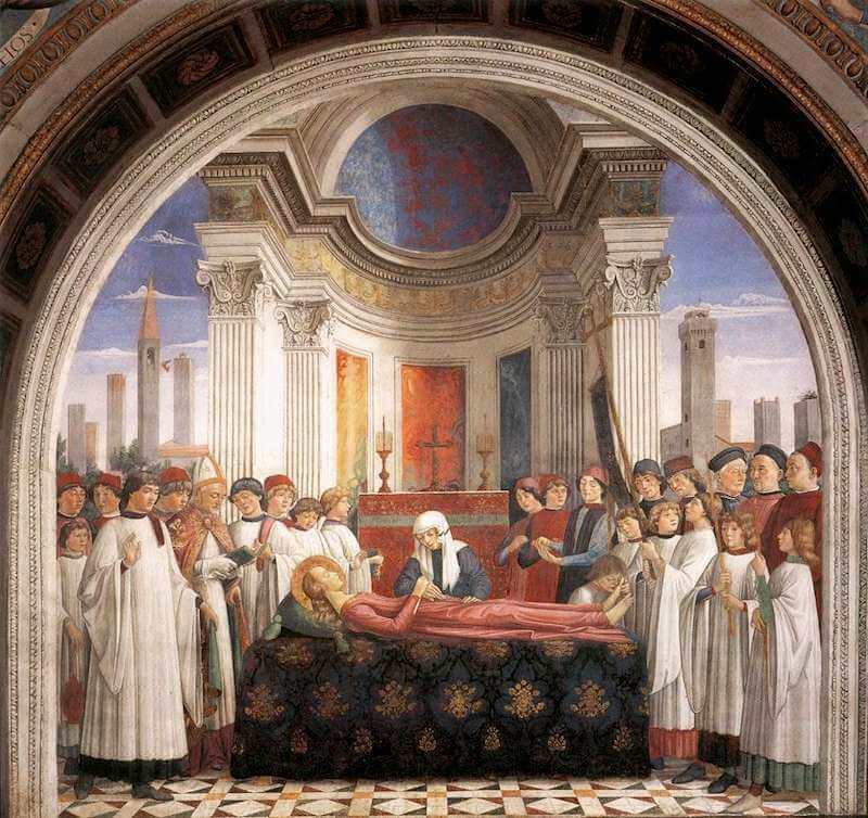 Photo of Domenico Ghirlandaio Obsequies Of St F in San Gimignano