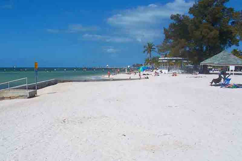 are key west beaches open