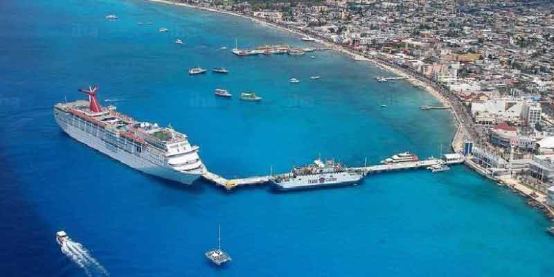 cozumel mexico cruise port map